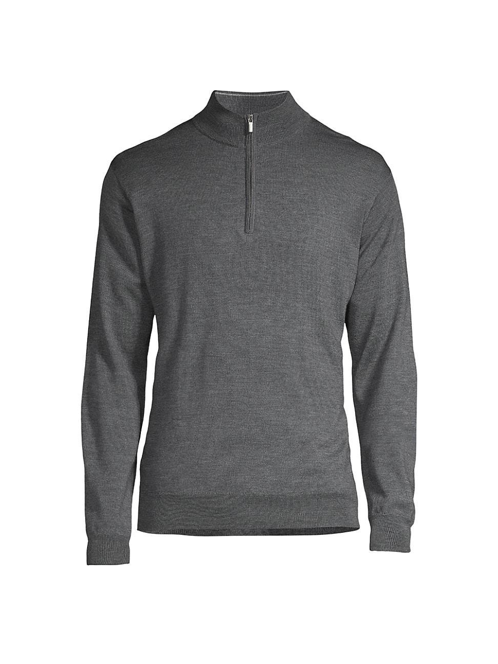 Mens Autumn Crest Quarter-Zip Sweater Product Image