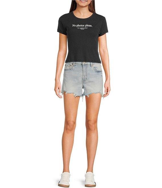 The Laundry Room Short Sleeve No Photos Please Graphic T-Shirt Product Image