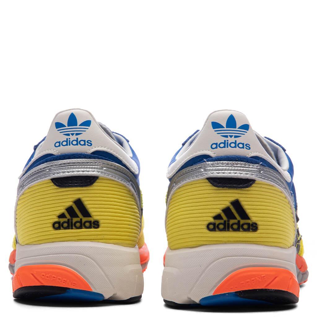 Adidas Originals x Bad Bunny Adizero SL72 - Blue/Cloud White/Shock Yellow Male Product Image