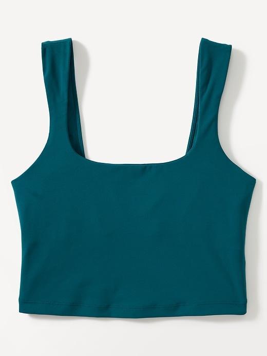 Transcend Square Neck Crop Sports Bra A-C Product Image