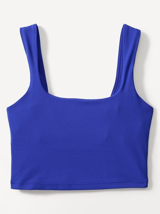 Transcend Square Neck Crop Sports Bra A-C Product Image