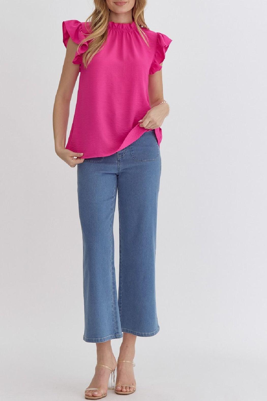 Highneck Sleeveless Top Product Image