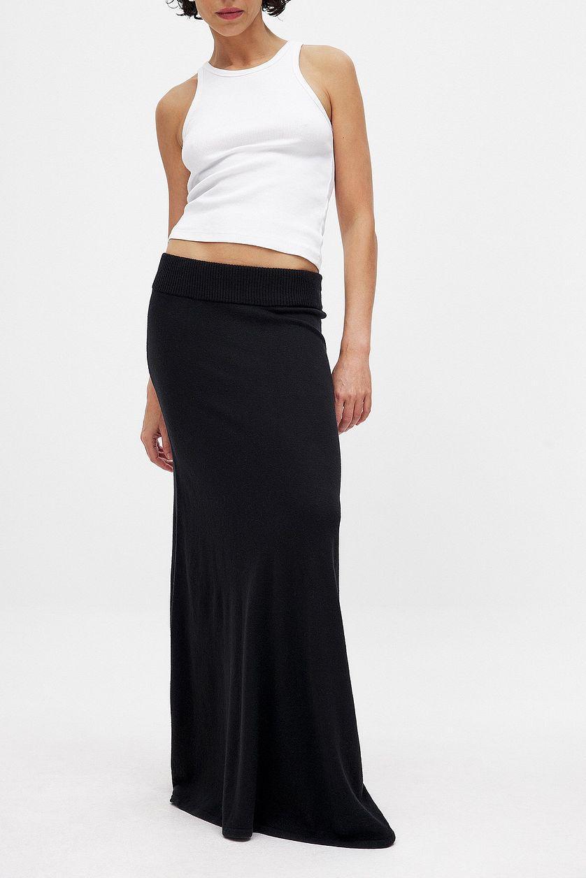 Knitted Maxi Skirt Product Image