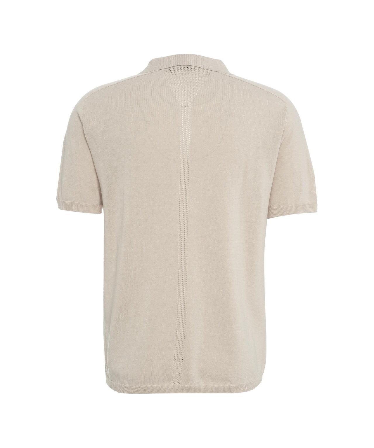 Knitted polo shirt Product Image