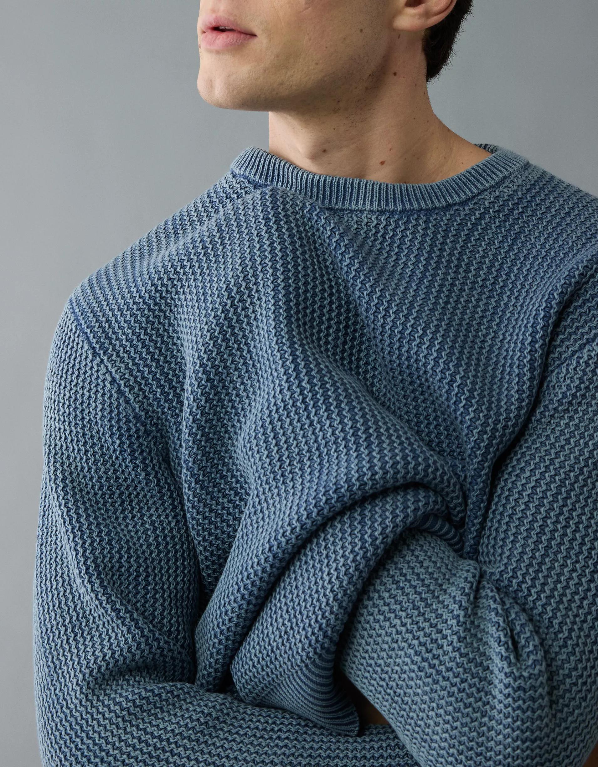 AE Lightweight Textured Sweater Product Image