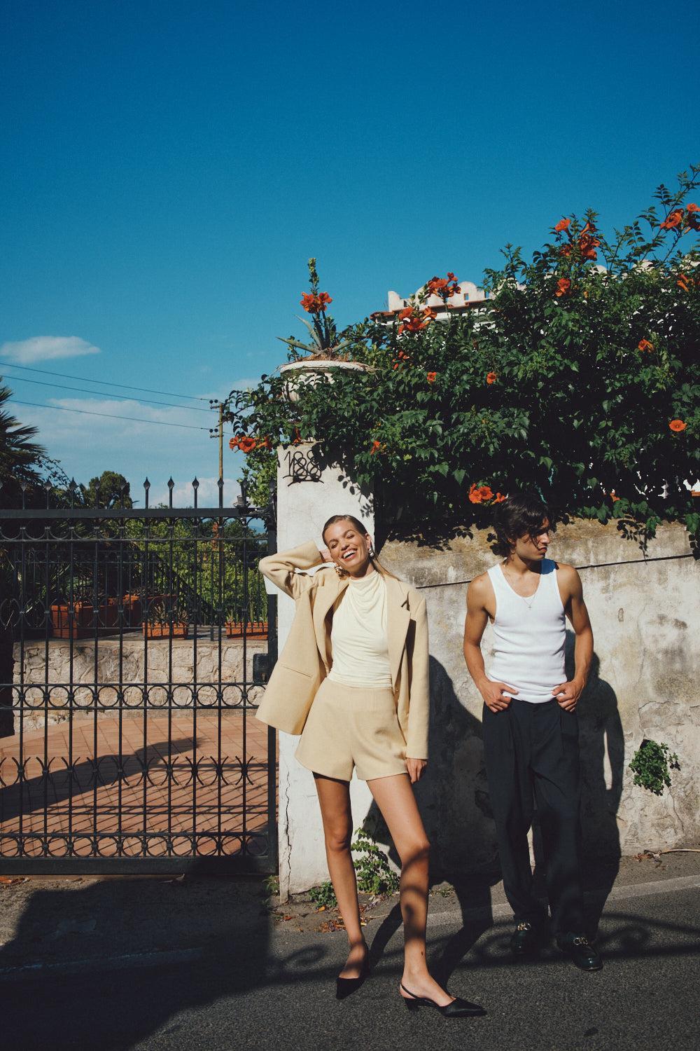 Nada Blazer Butter Product Image