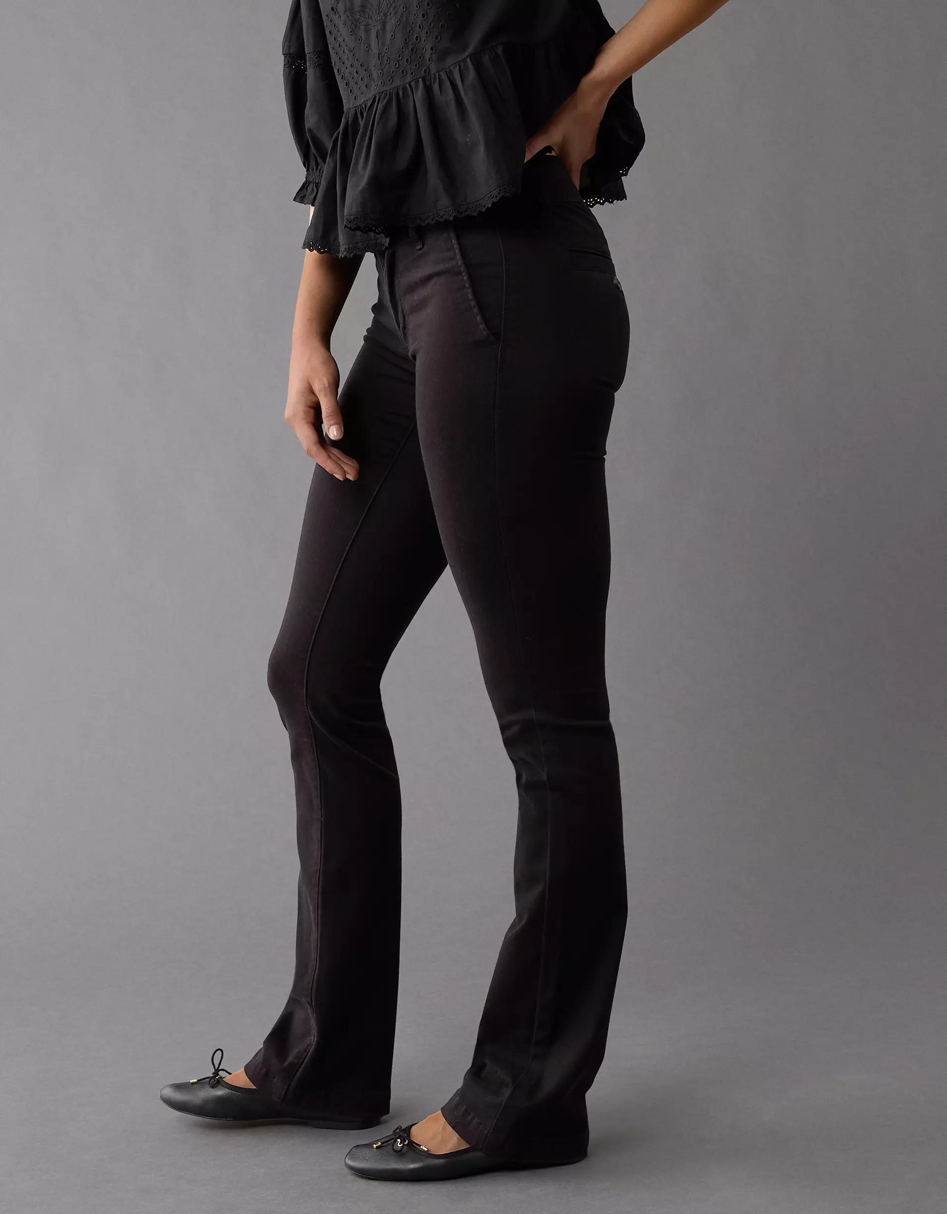 AE Stretch Low-Rise Kick Bootcut Pant Product Image