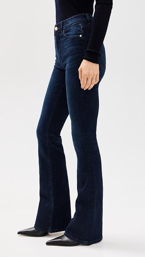 DL1961 Bridget Boot: High Rise Instasculpt Jeans 33" | Shopbop Product Image