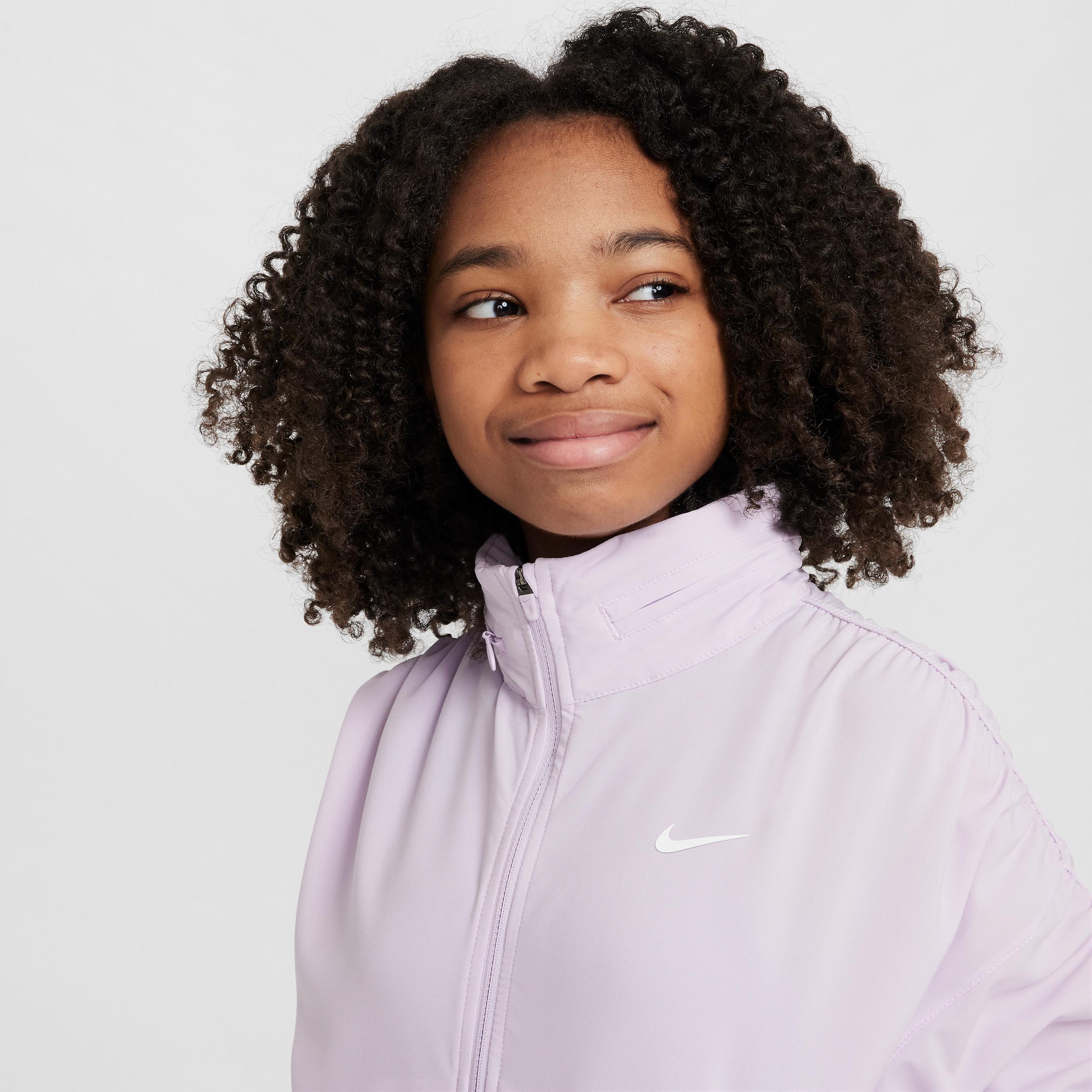Nike Unisex Girls Dri-FIT Lightweight Jacket | HJ5192-537 Product Image