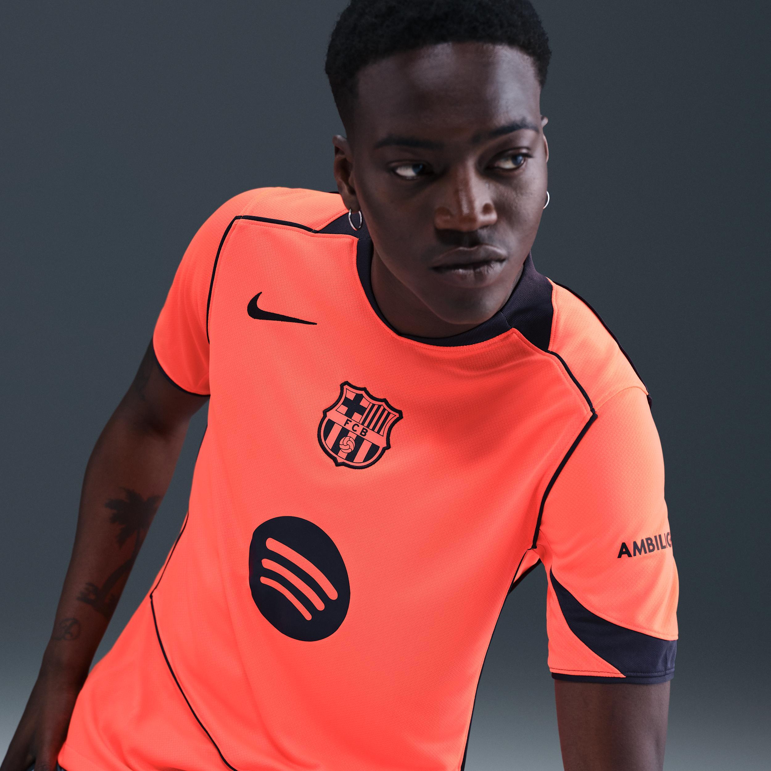 FC Barcelona 2025/26 Stadium Third Nike Mens Dri-FIT Total 90 Soccer Replica Jersey | HM3201-855 Product Image