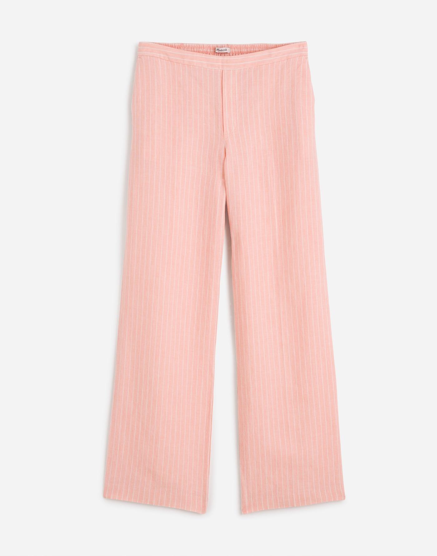 The Tall Easy Pull-On Pant in 100% Linen Product Image