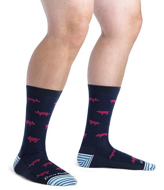 Darn Tough Druid Truffle Lightweight Wool Blend Crew Socks Product Image