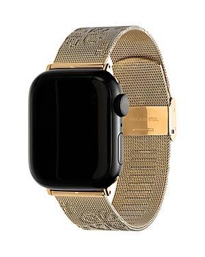 Olivia Burton Womens Apple Watch Gold Strap Product Image