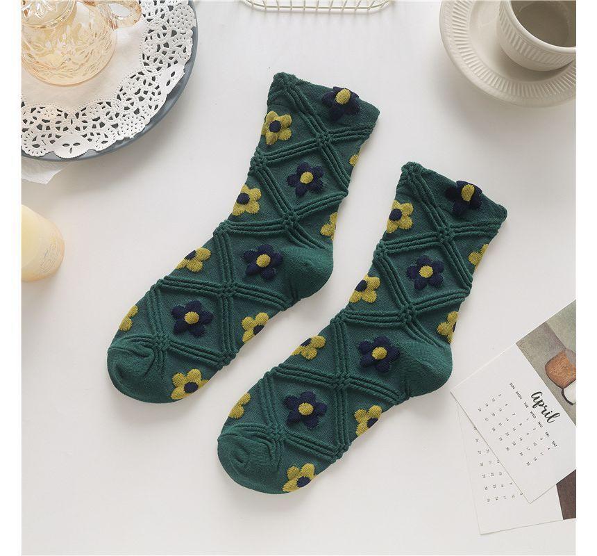 Floral Socks Product Image