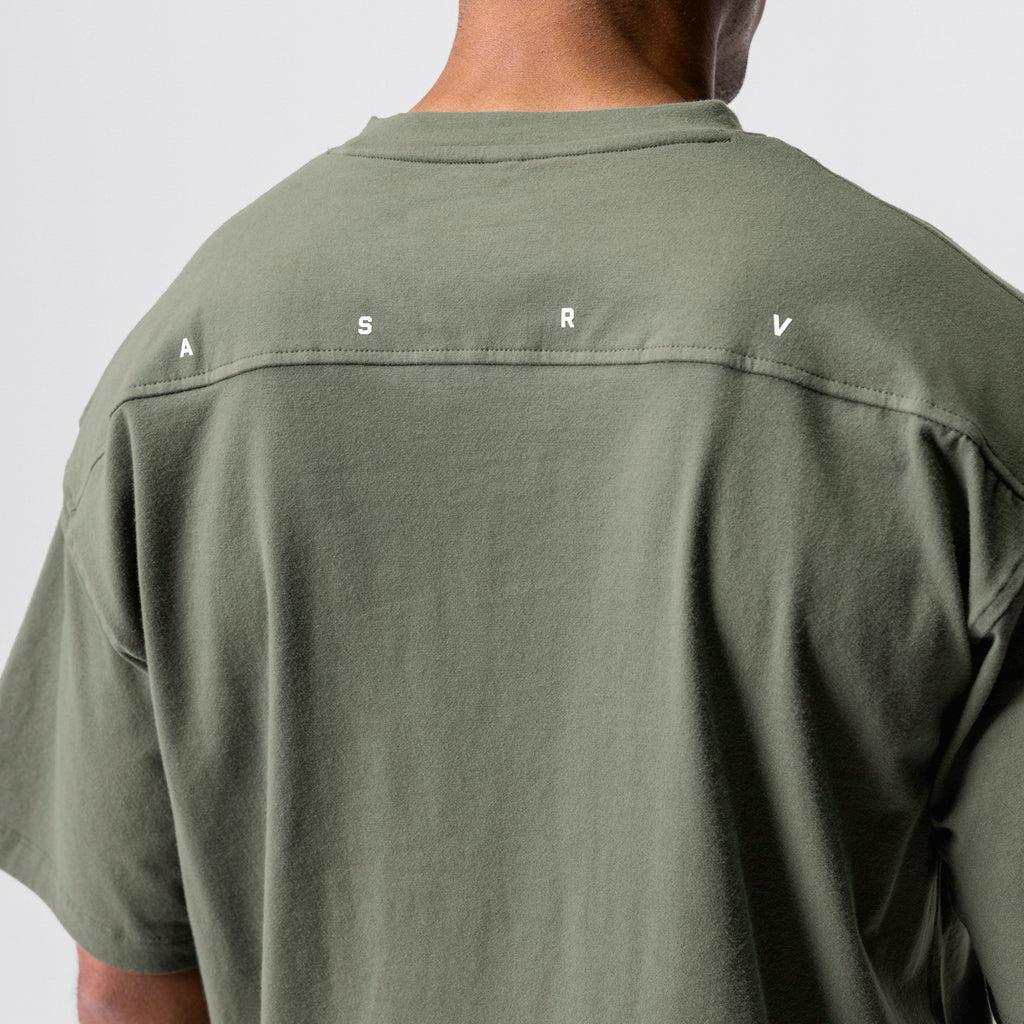 0514. CottonPlus™ Oversized Tee - Olive Male Product Image