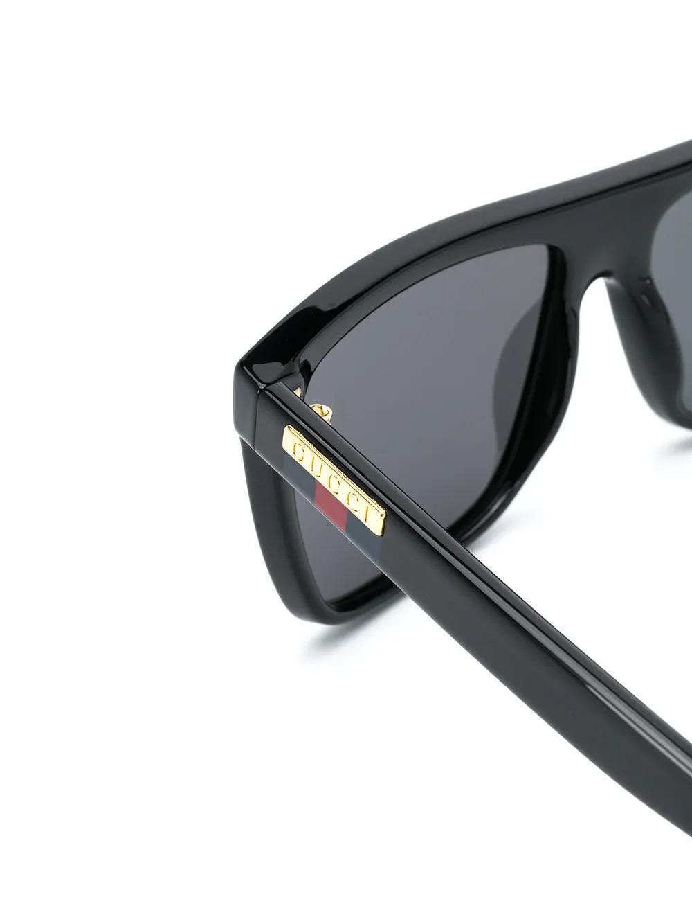 oversized square-frame sunglasses Product Image