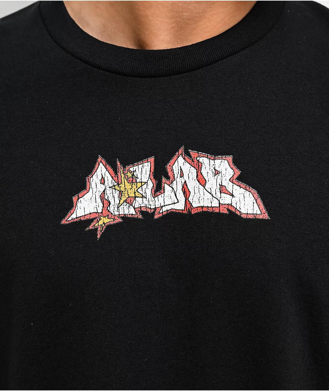 A.LAB Y2K Buddies Black T-Shirt Product Image