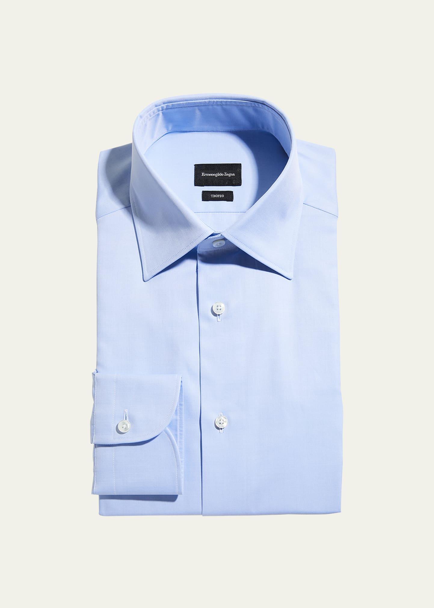 Mens Trofeo Regular-Fit Dress Shirt Product Image