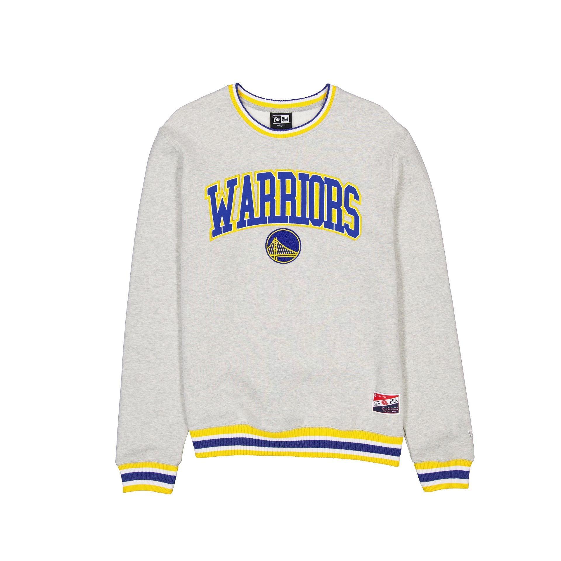 Golden State Warriors Throwback Crewneck Male Product Image