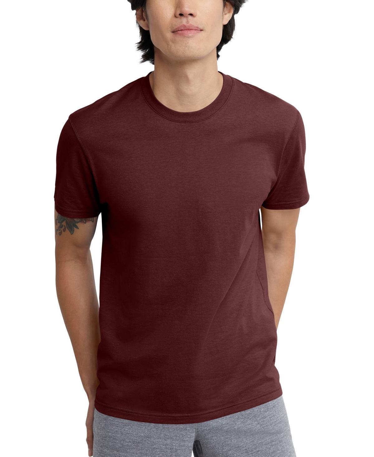 Mens Hanes Originals Cotton Short Sleeve T-shirt Product Image