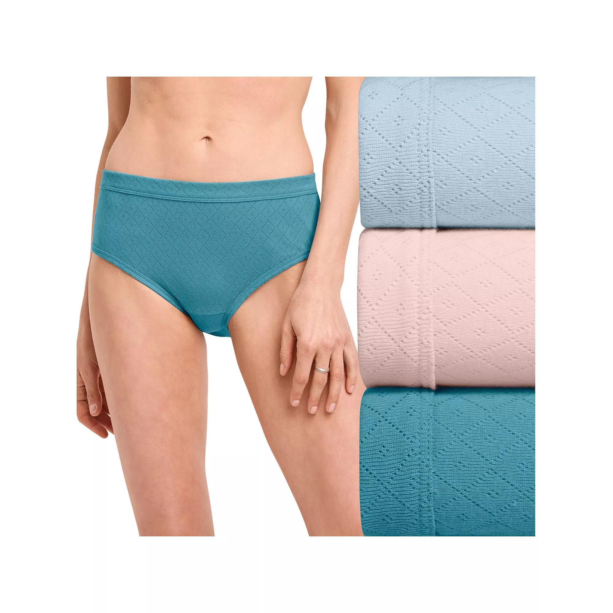 Women's Jockey® 3-pk. Elance Breathe Hipster Panty Set 1540,  Product Image