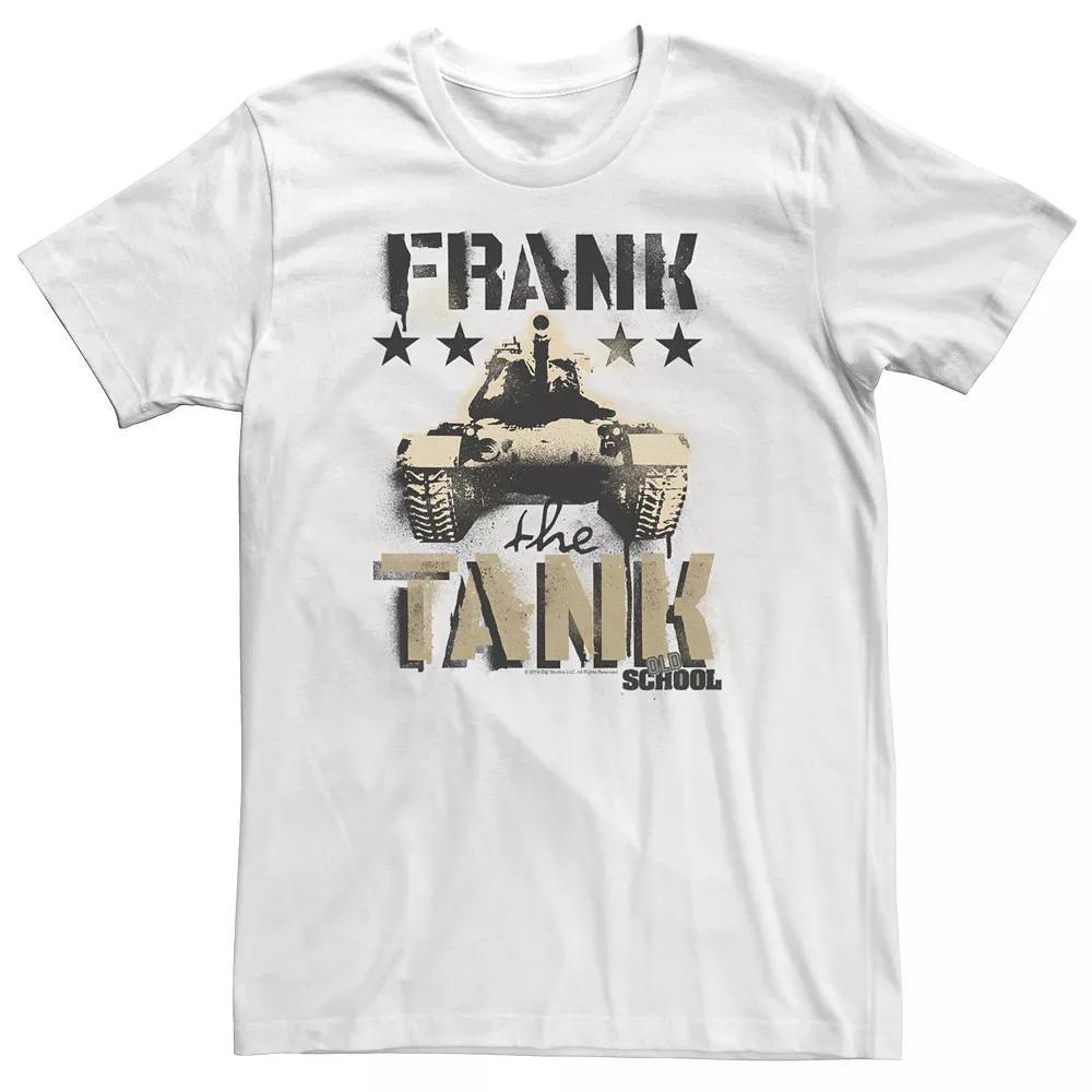 Big & Tall Old School Frank The Tank Top Portrait Tee, Men's, Size: Large Tall, White Product Image