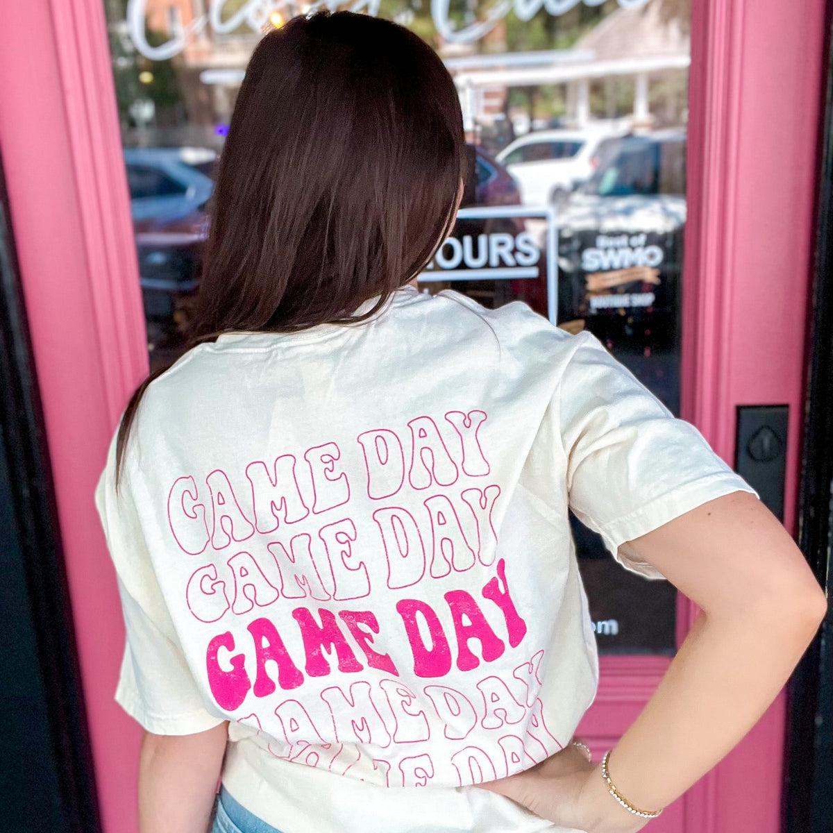 Game Day Graphic Oversized Tee Product Image