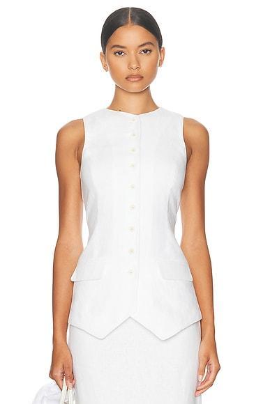 Linen Button Tunic Product Image