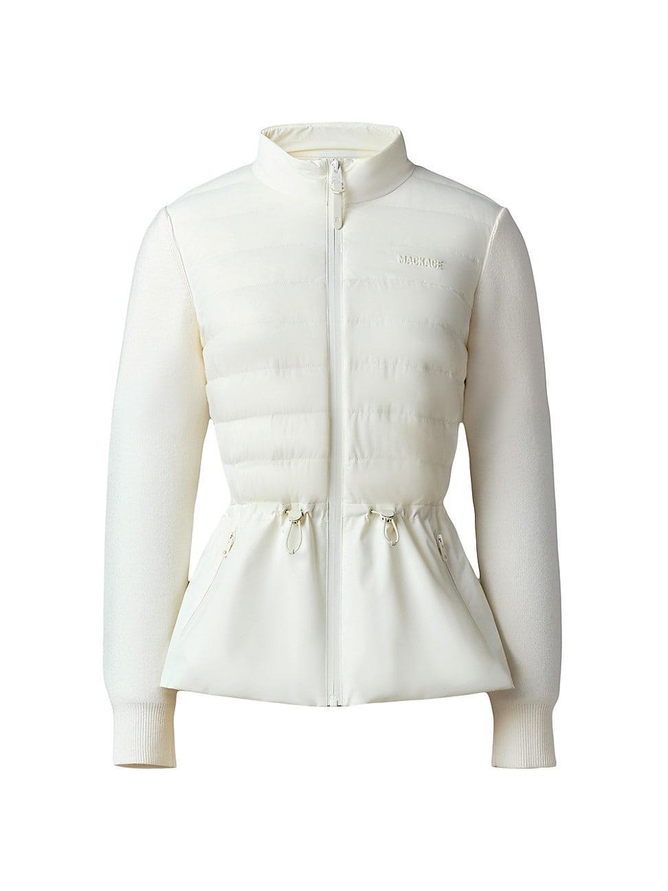 Womens Laika Hybrid Peplum Down Jacket Product Image