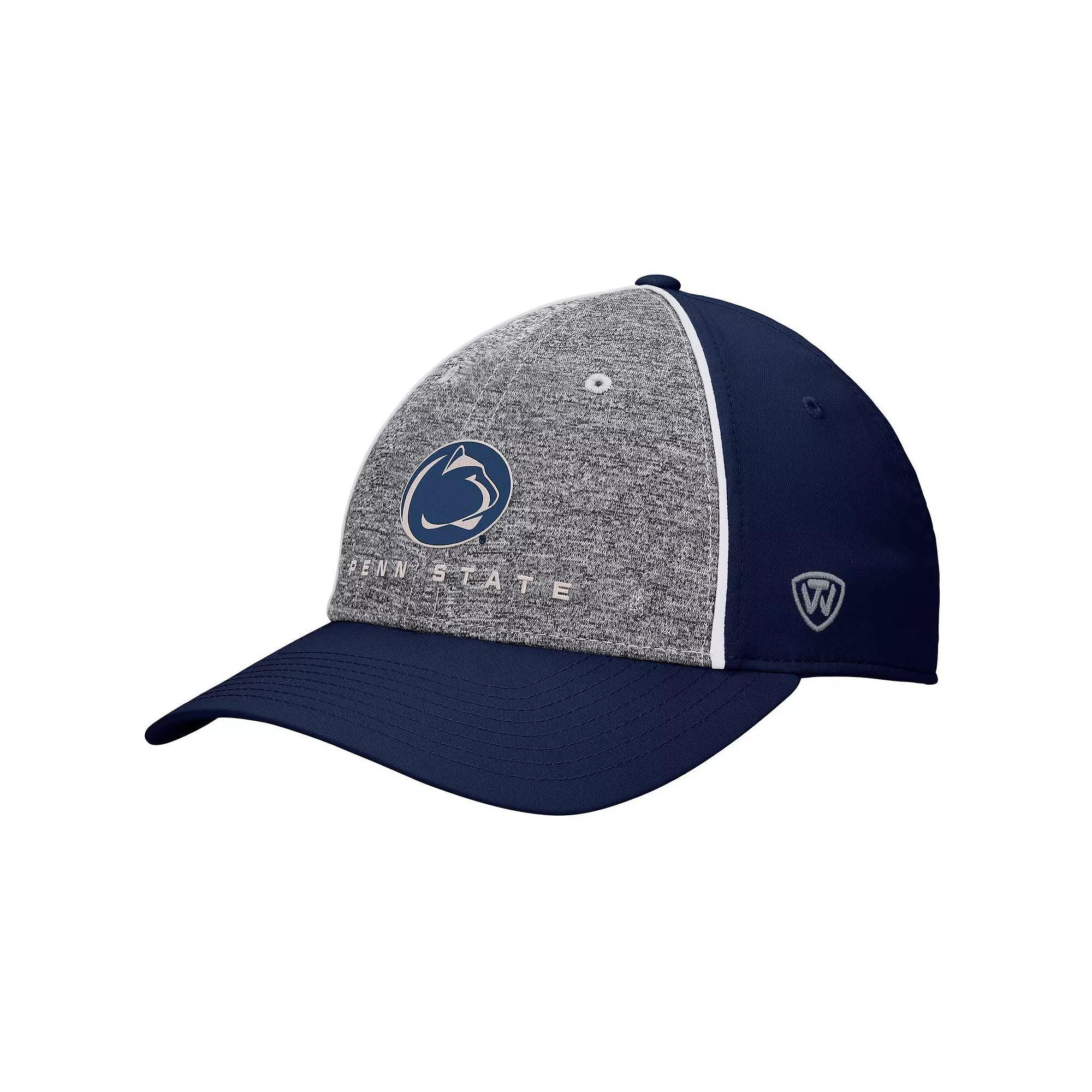 Men's Top of the World Heather Gray Penn State Nittany Lions Nimble Adjustable Hat, Grey Product Image