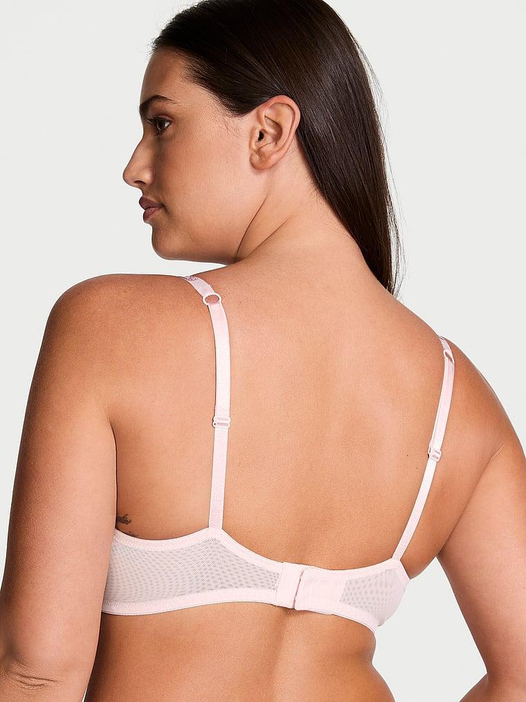 Sheer Shine Unlined Low-Cut Demi Bra Product Image