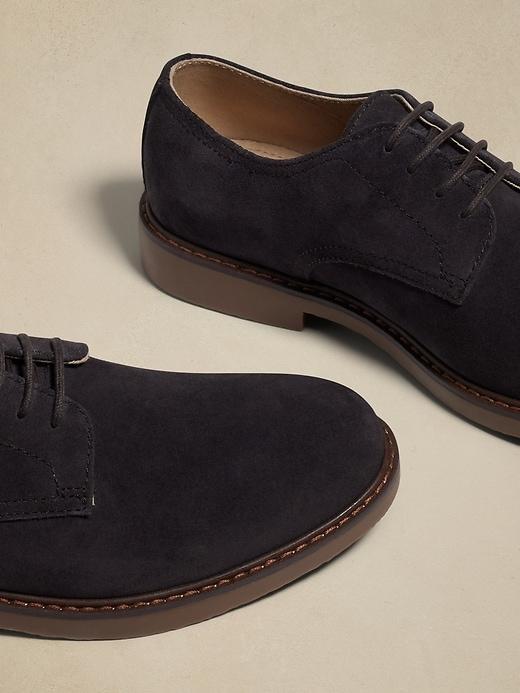 Suede Casual Derby Shoe Product Image