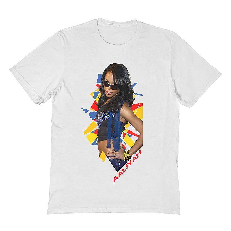 Men's Aaliyah Tee, Size: XL, White Product Image