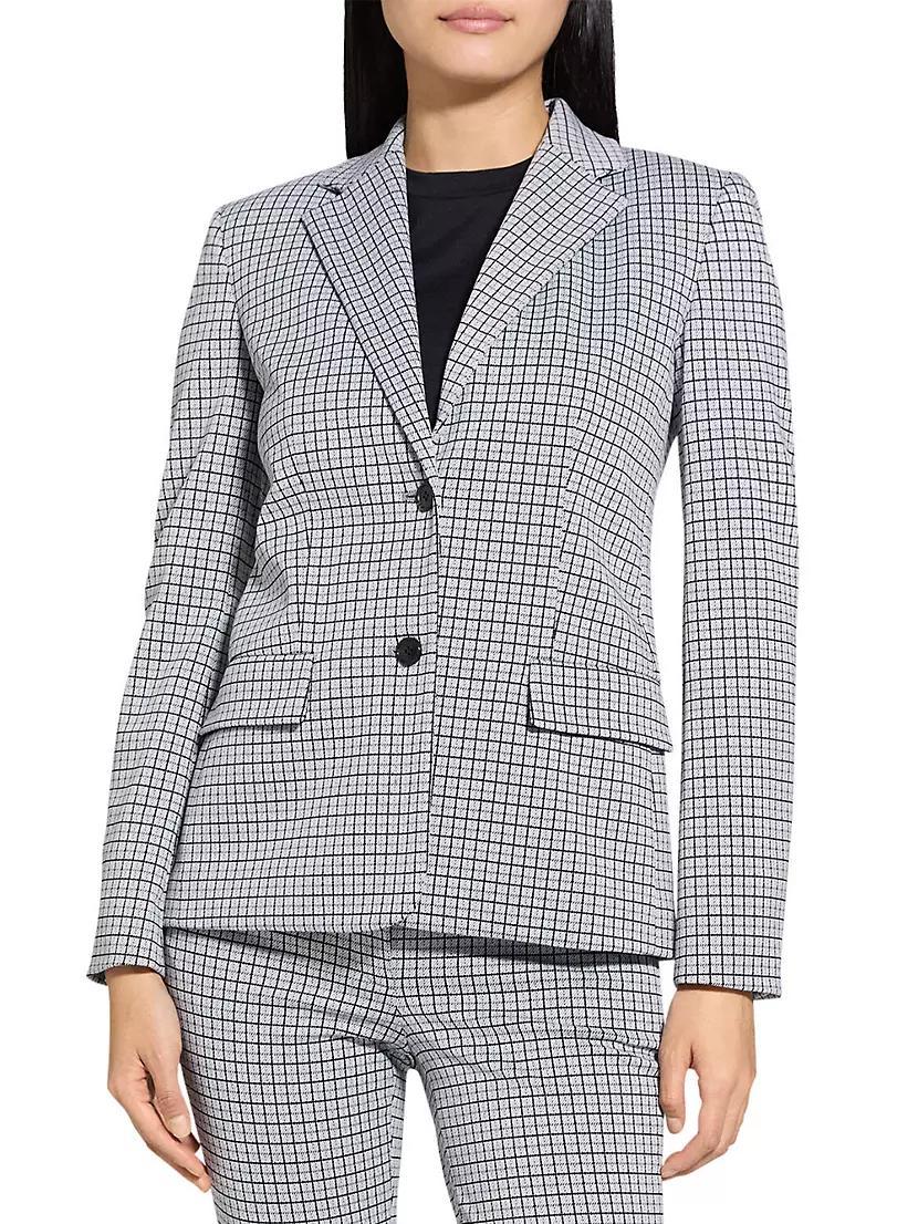 Grid Two-Button Jacket Product Image