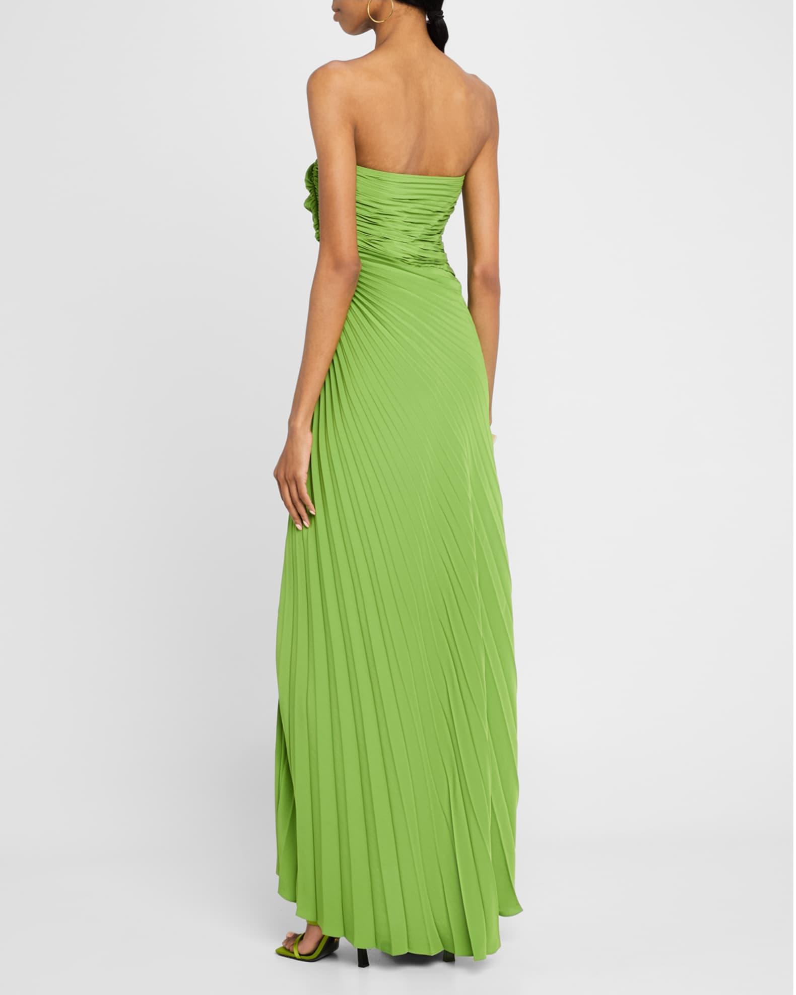 Bianca Pleated Strapless Gown Product Image