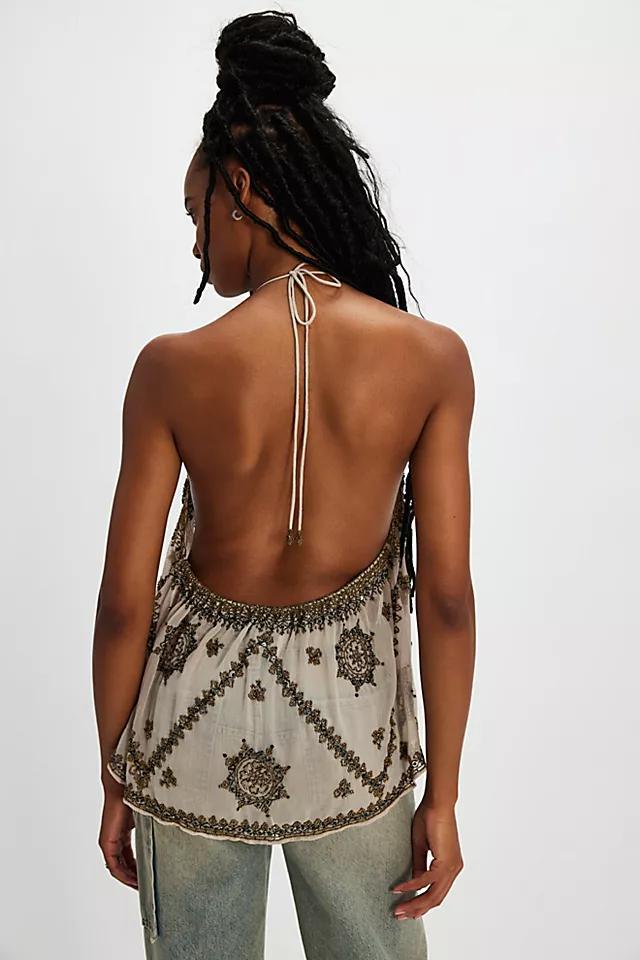 Wild One Beaded Halter Top Product Image