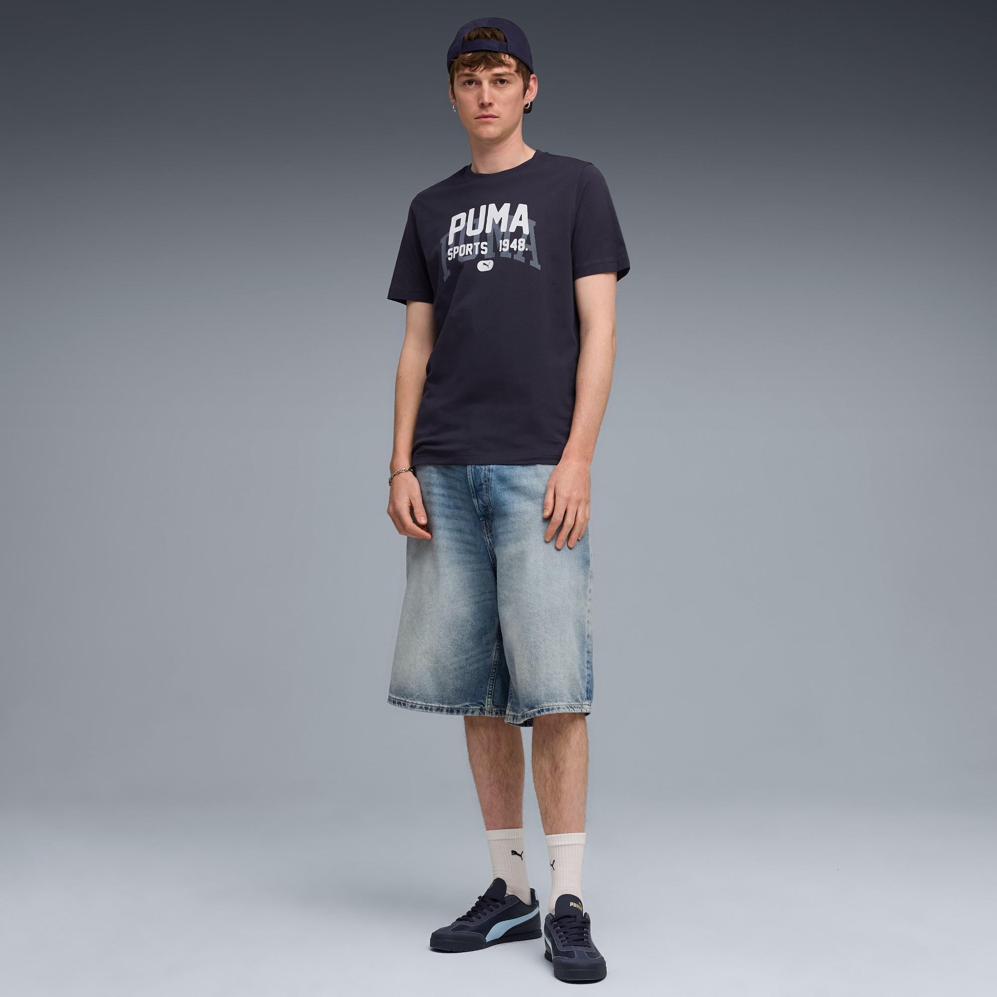 Graphic Varsity Tee Men Product Image