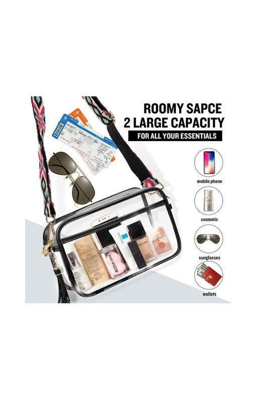 Courtney Clear Crossbody Bag Product Image