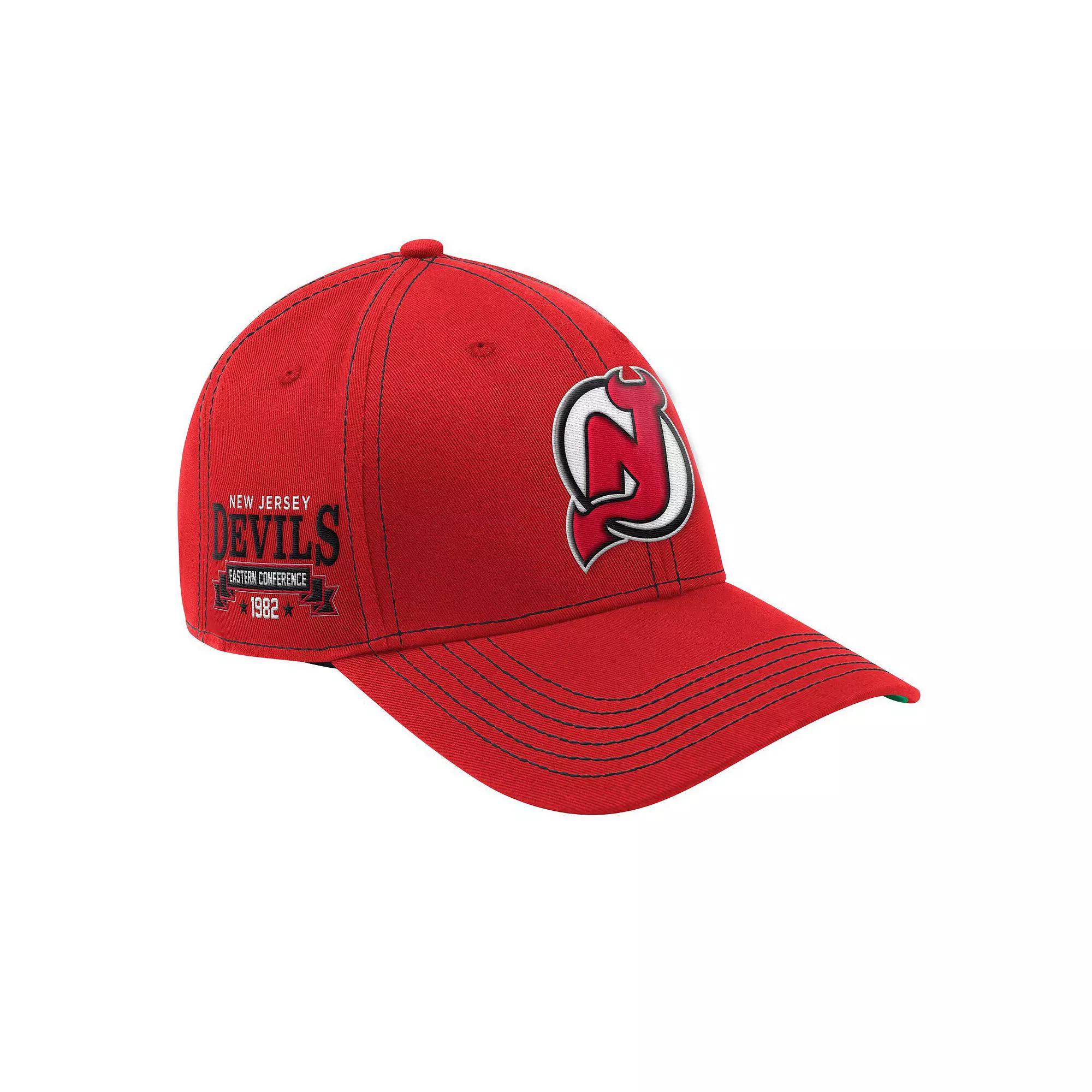 Men's Starter Red New Jersey Devils Sphere II Curved Starfit Adjustable Hat, Nhl Red Product Image