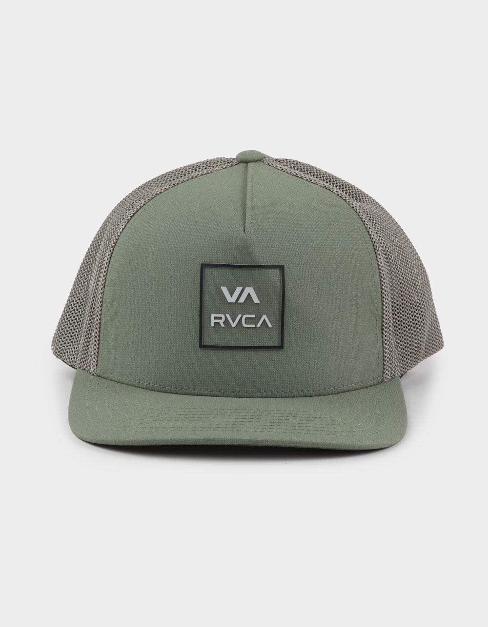 RVCA All The Way Tech Trucker Hat - OLIVE Product Image