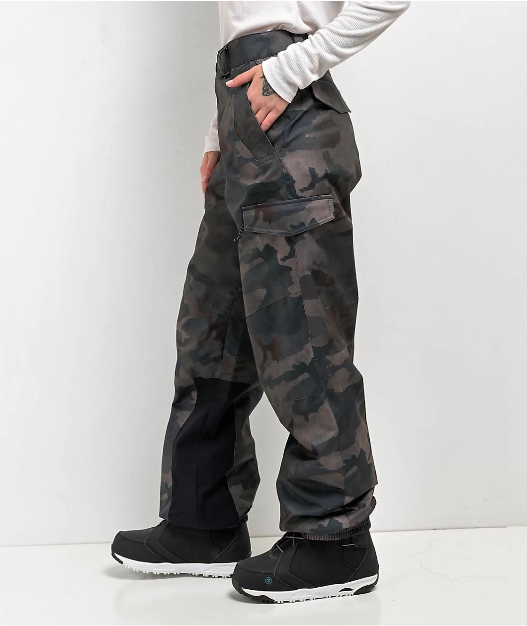 Volcom Wildling Cloudwash Camo 15K Snowboard Pants Product Image