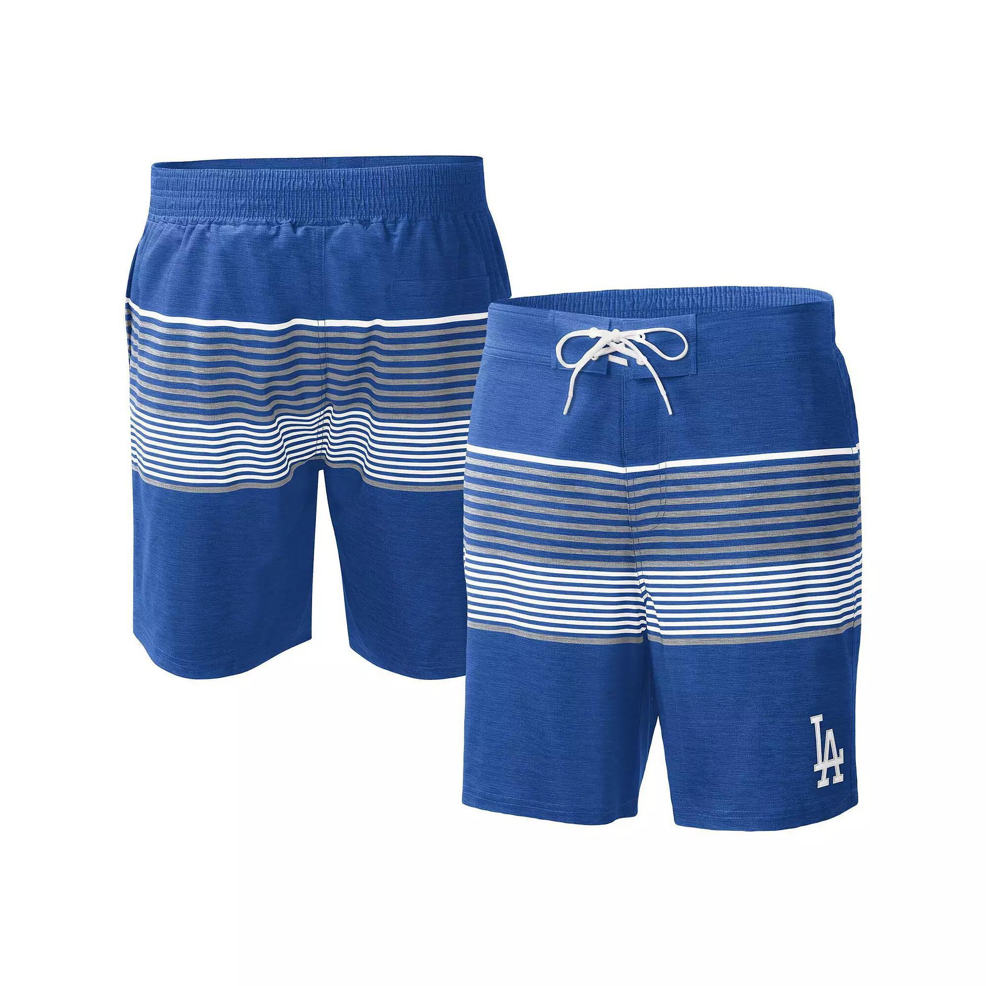 Men's G-III Sports by Carl Banks  Royal Los Angeles Dodgers Coastline Volley Swim Shorts, Size: XL, Blue Product Image