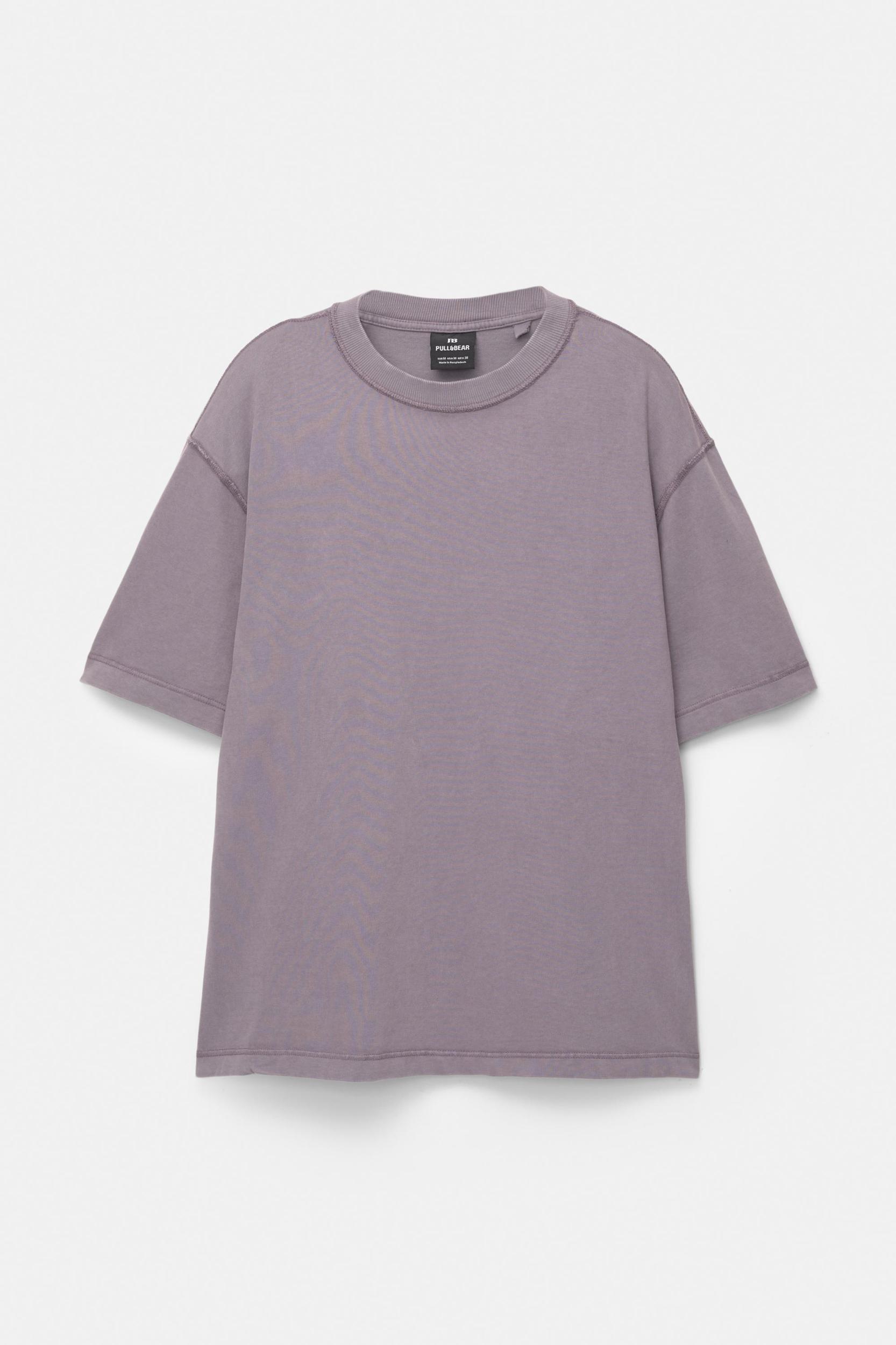 Soft-touch boxy-fit T-shirt Product Image