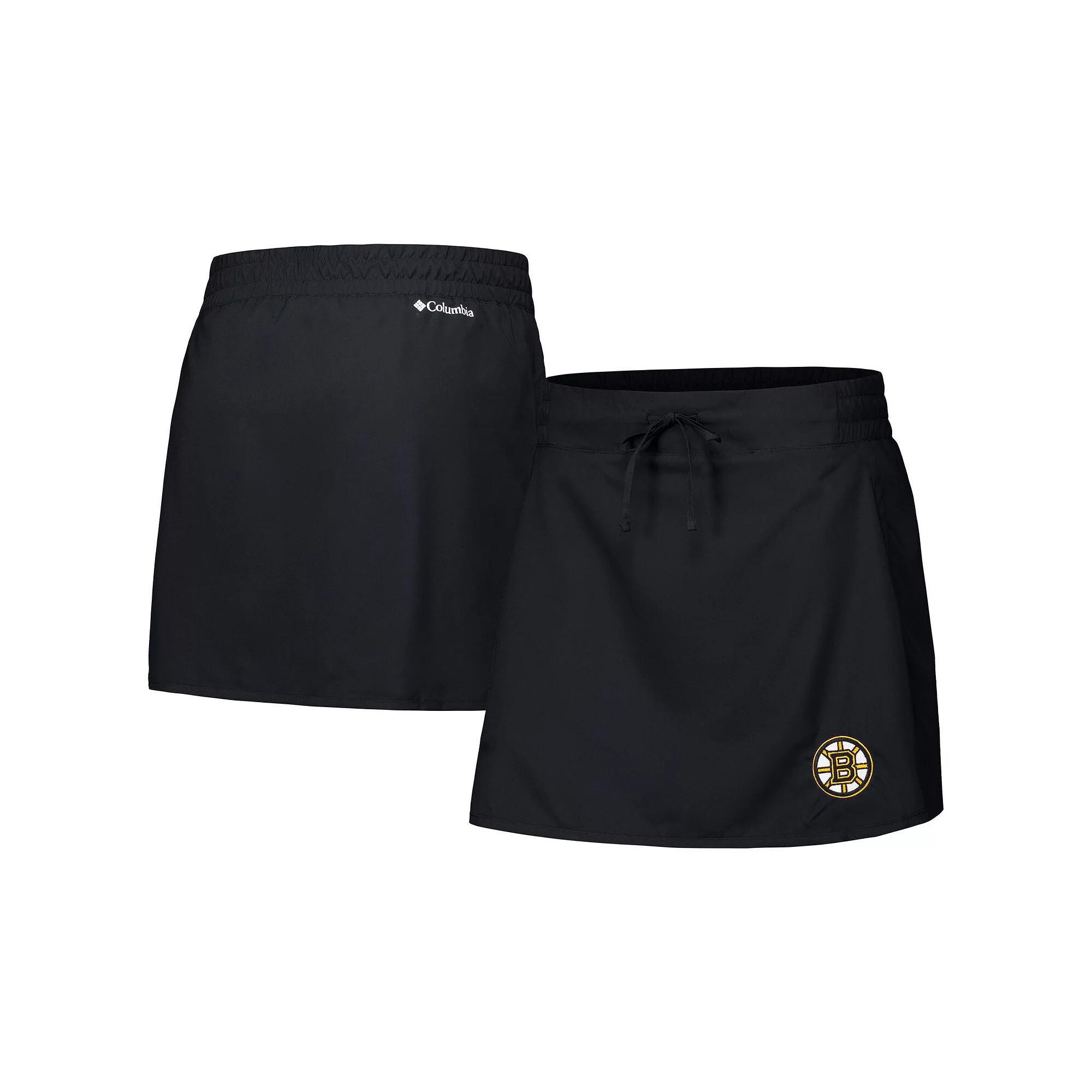 Women's Columbia Black Boston Bruins Lakewood Pines Omni-Wick Skort,  Product Image