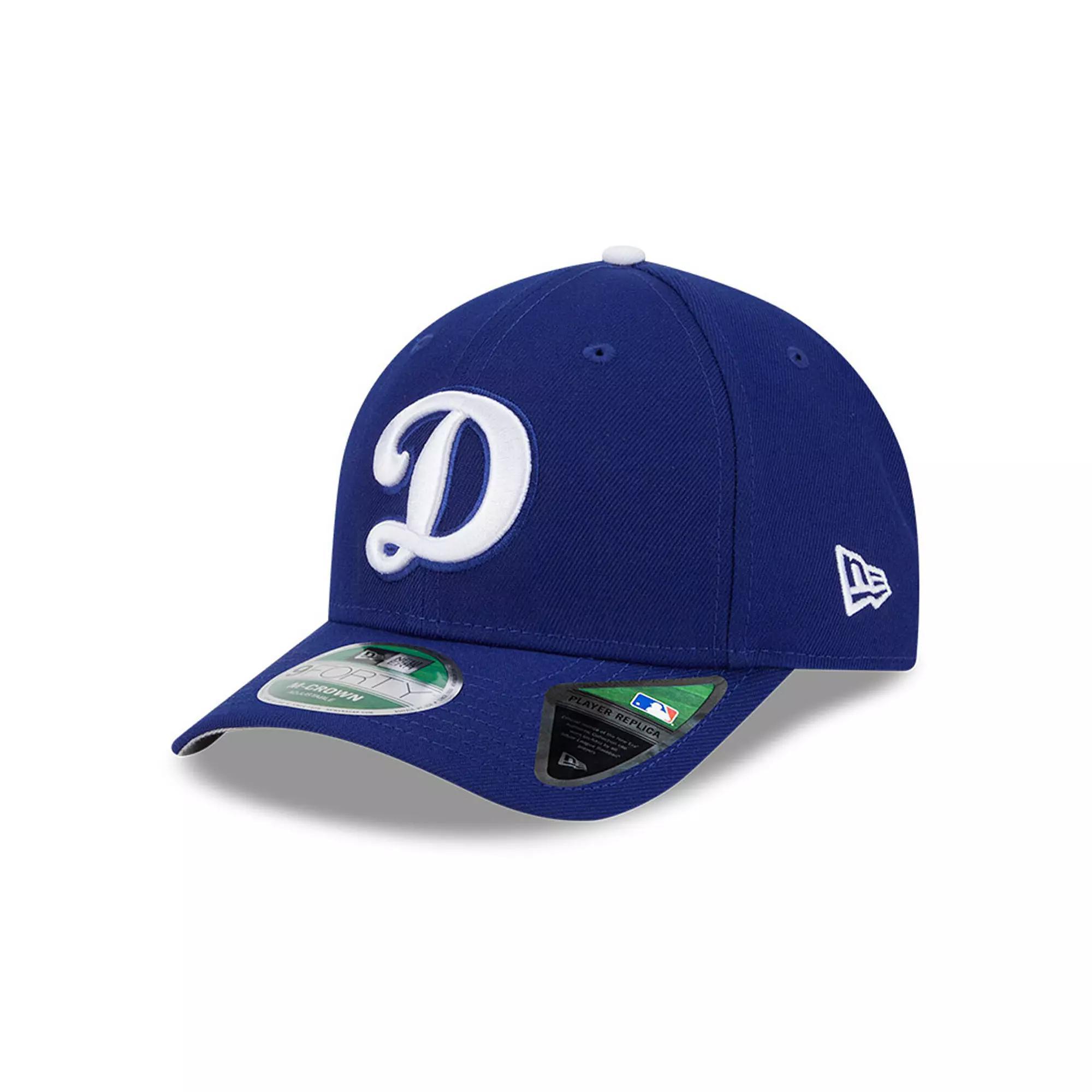Men's New Era Royal Los Angeles Dodgers Player Replica 9FORTY Adjustable Hat, Blue Product Image