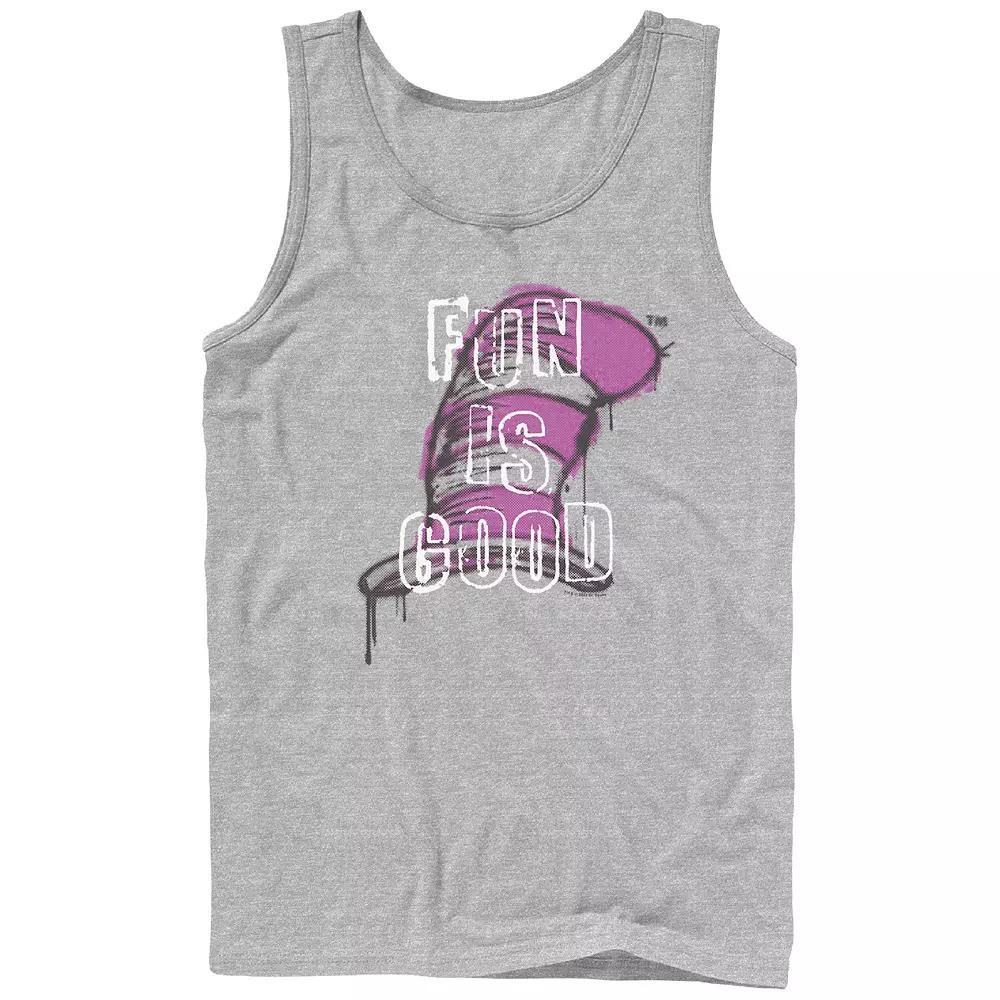 Men's Dr. Seuss Fun Is Good Graphic Tank,  Product Image