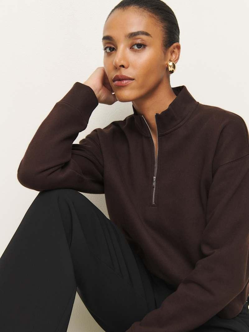 Maddie Zip Sweatshirt Product Image