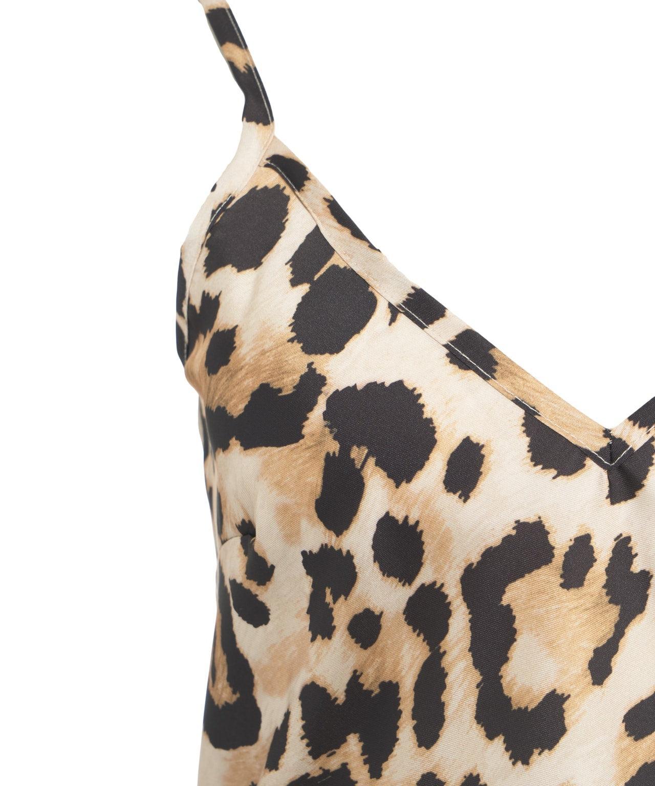 Satin camisole with print Product Image