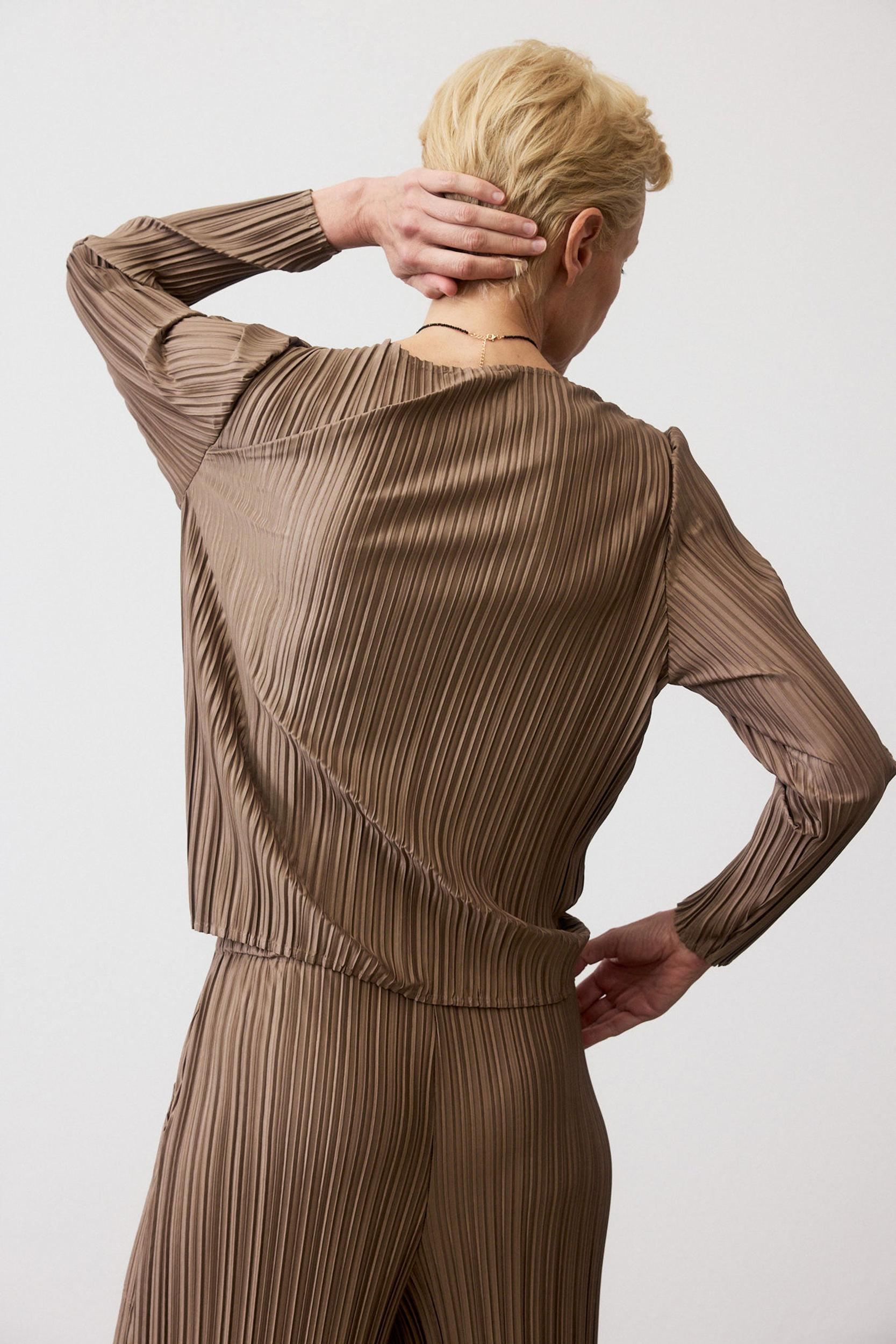 Relaxed Pleated Top Product Image