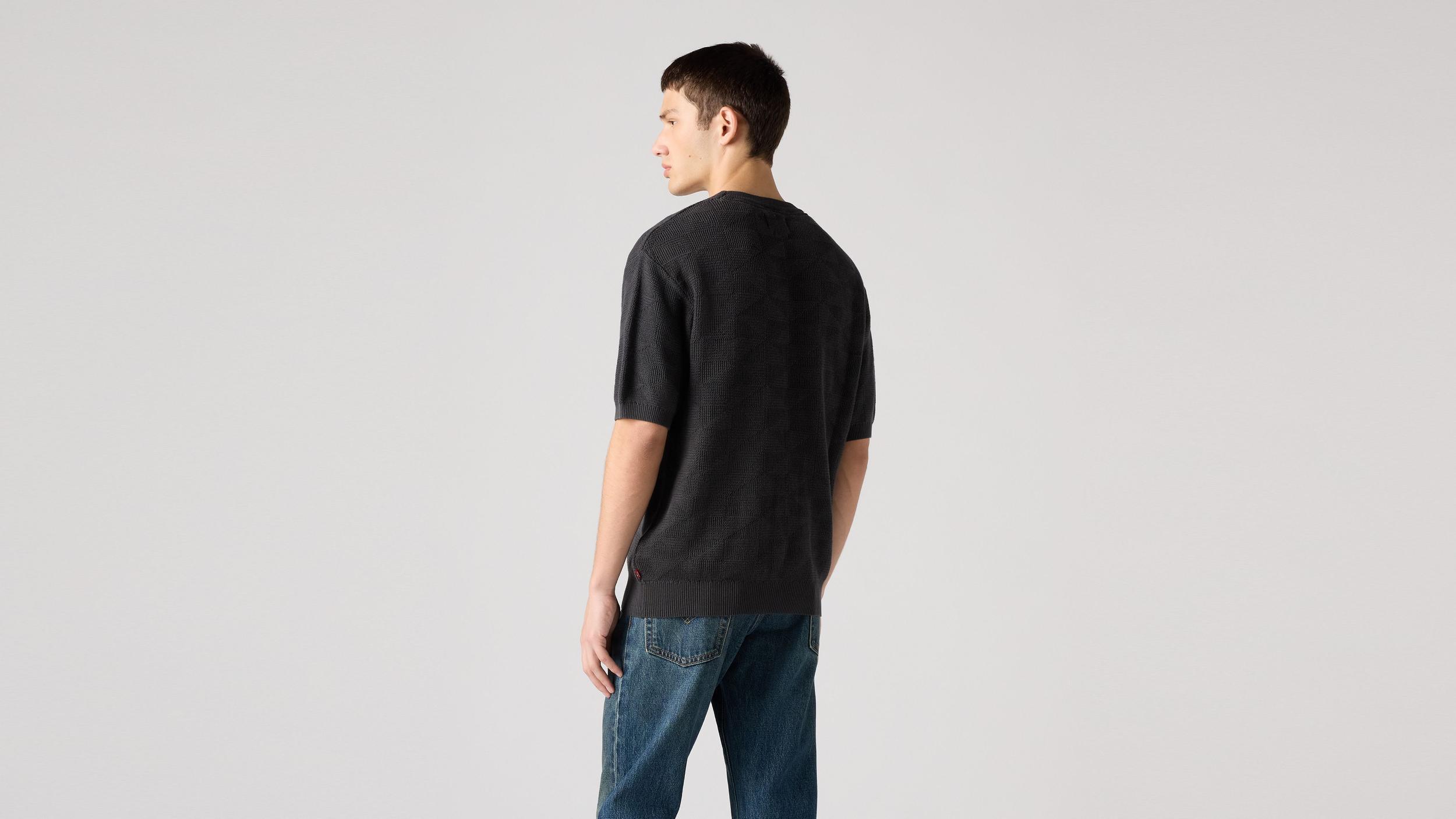 Ani Short Sleeve Sweater T-Shirt Product Image